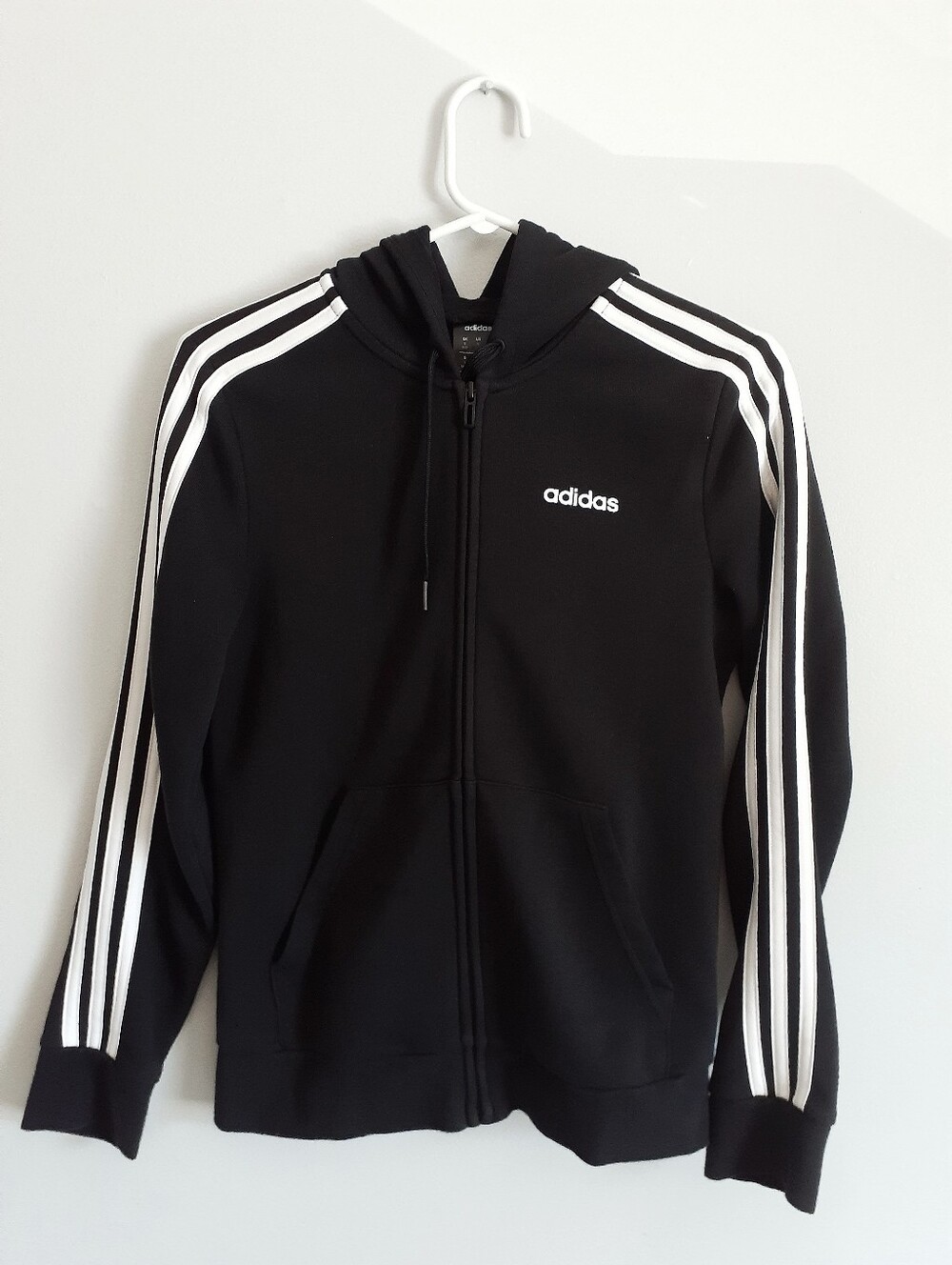 adidas Black Women Full-Zip Hoodie